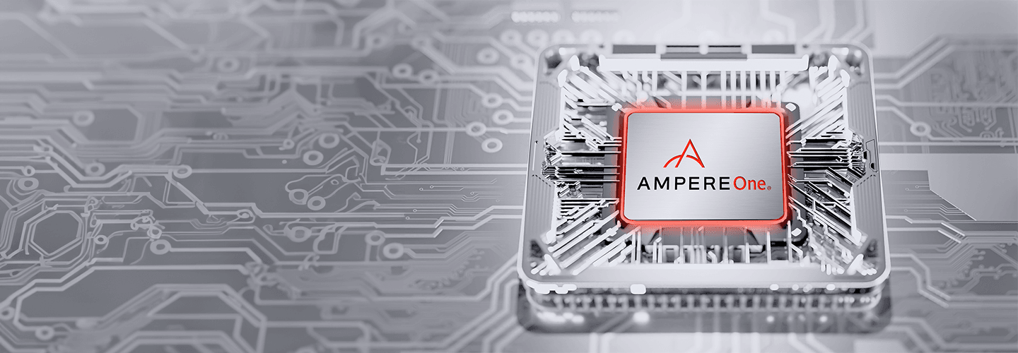 AmpereOne high performance Cloud Native Processor with up to 192 Cores